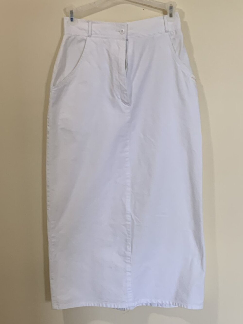 Vintage 1980s Together! Long Skirt - White - Women's Size Small (7) - High Rise